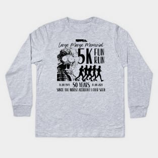 Large Marge Memorial 5K Fun Run Kids Long Sleeve T-Shirt